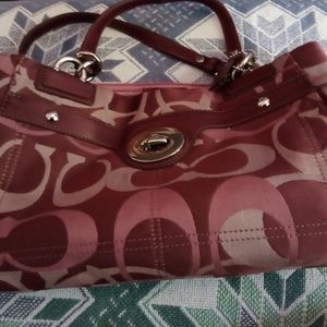 ***Sold*""Coach Purse